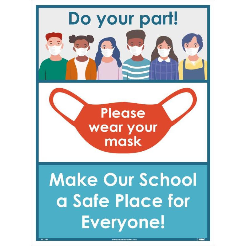 PLEASE WEAR YOUR MASK POSTER