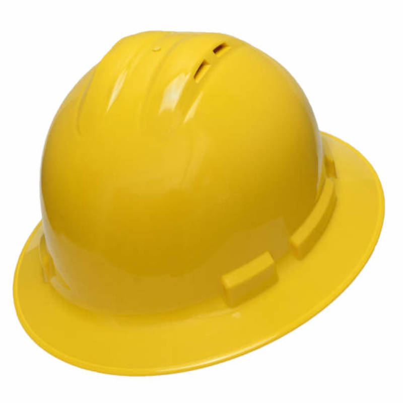 Radians QHR4V Full Brim Vented Hardhat - Yellow