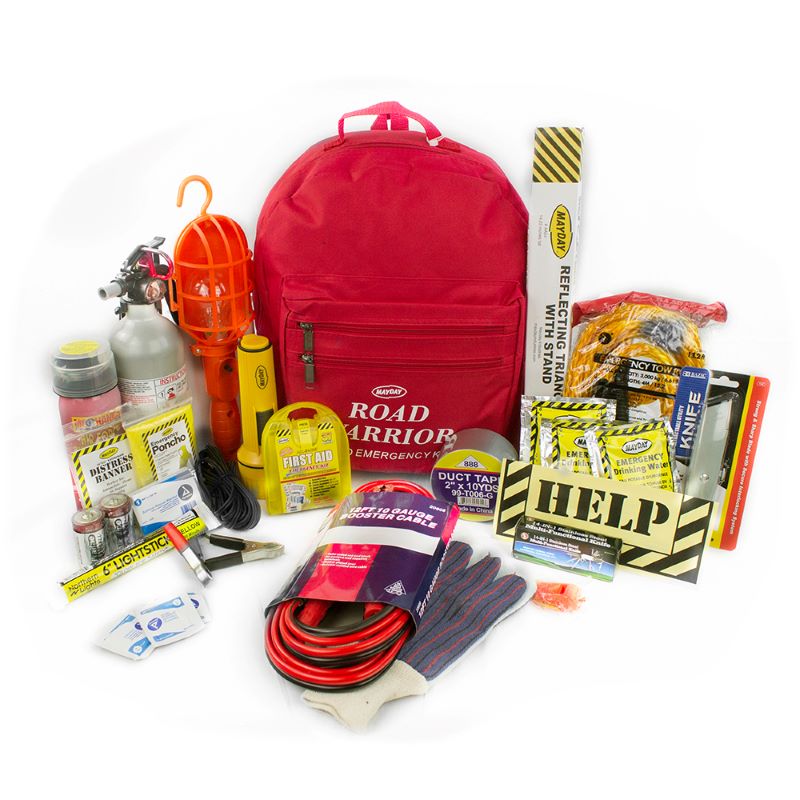 Mayday 10010 Urban Road Warrior 23 Piece Emergency Road Kit