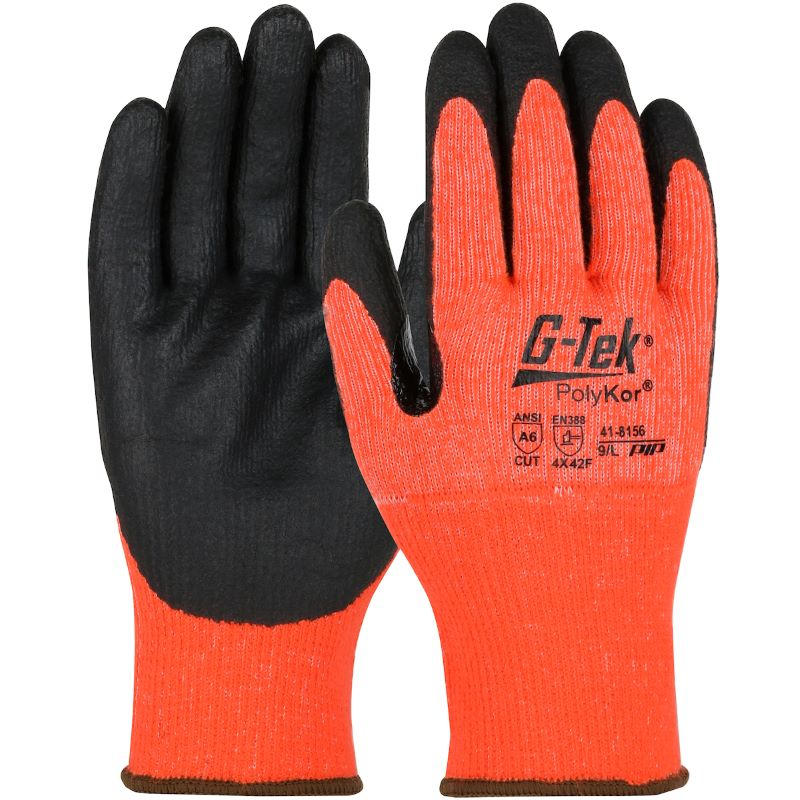 PIP G-TEK Polykor Seamless Acrylic Blended Nitrile Coated Microsurface Grip Glove - 1 Dozen Pair
