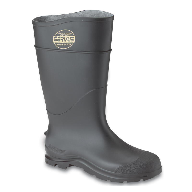 Servus 18821 PVC Injected Molded Boots, Steel Toe