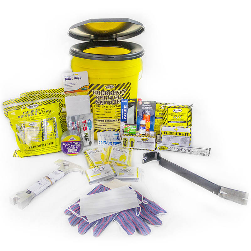 Mayday 13036 Deluxe 2 Person Emergency Honey Bucket Kit