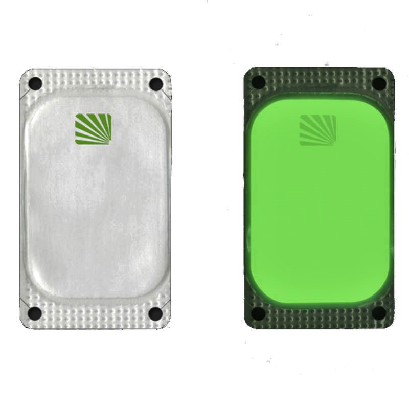 Cyalume 9-27601 Green 10 Hour Visipad Identification Marker - Case of 25