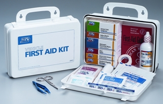 Vehicle First Aid Kit - First Aid Only Plastic 93-Piece First Aid Kit - 220-O