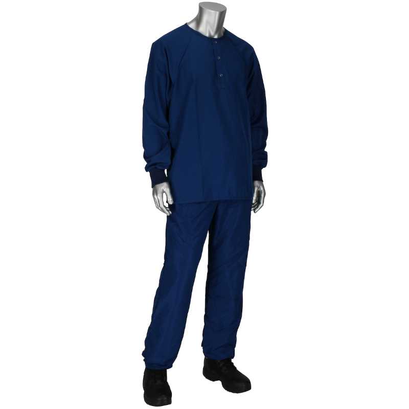 Uniform Technology Microdenier Navy Top and Bottom Sitewear