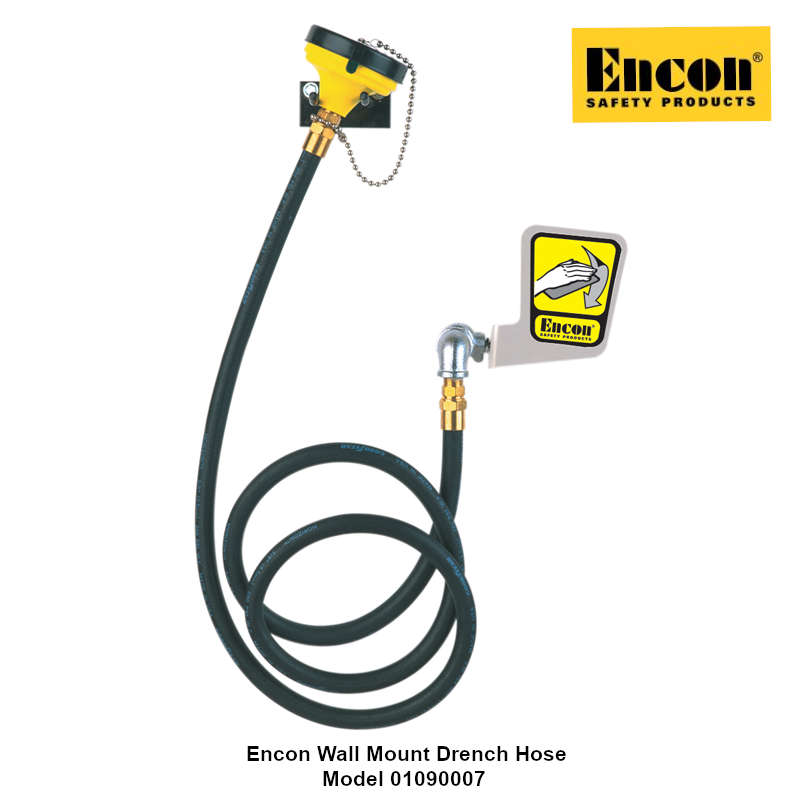 Encon 01090007 Wall Mount Drench Hose