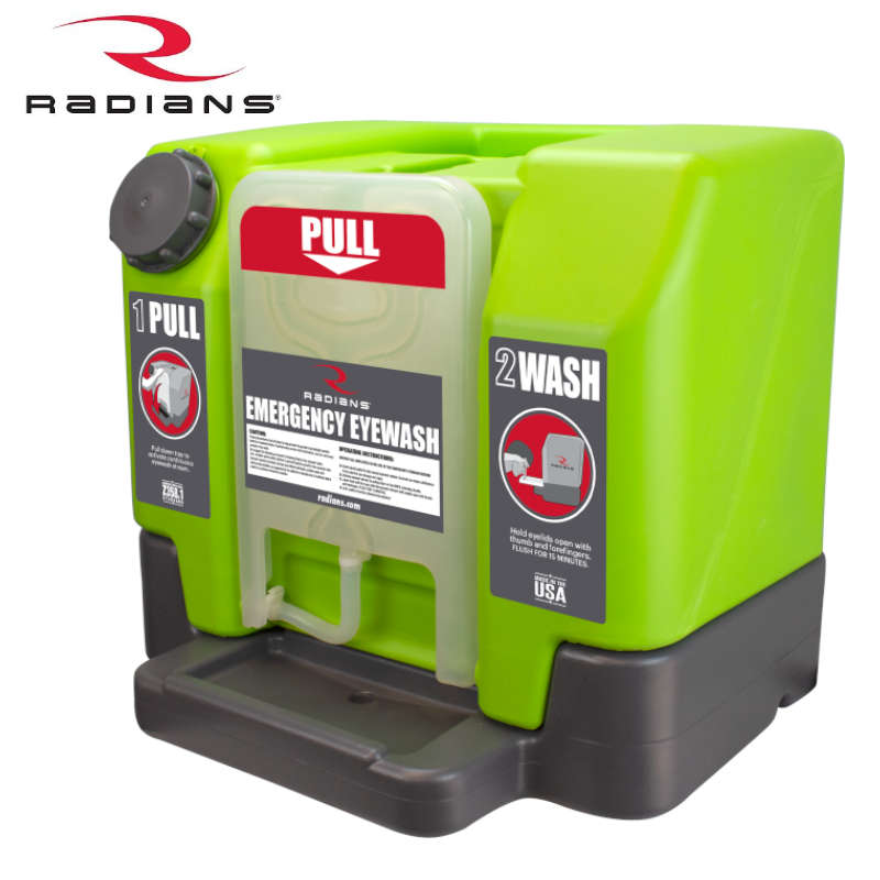 Radians  REW01112, 12 Gallon Portable Emergency Eyewash Station