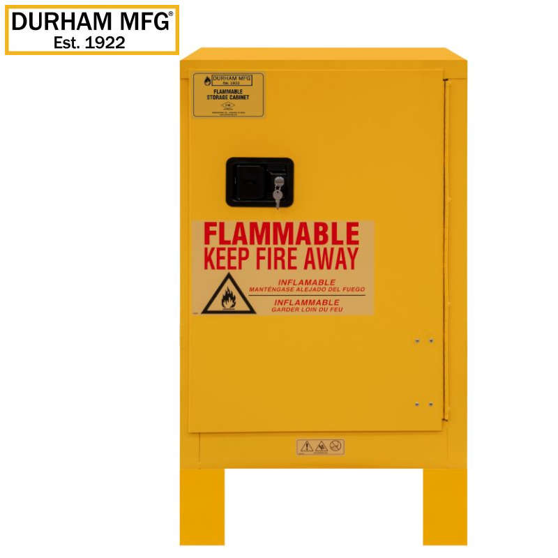 Durham 1012ML-50 Manual 12 Gallon Flammable Storage Cabinet With Legs