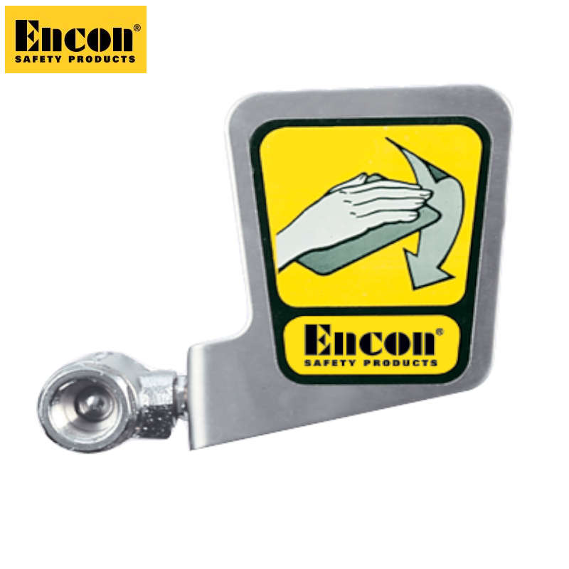 Encon 01052101 Eyewash Ball Valve Kit With Push Plate 1/2" / 1.3 cm BCP