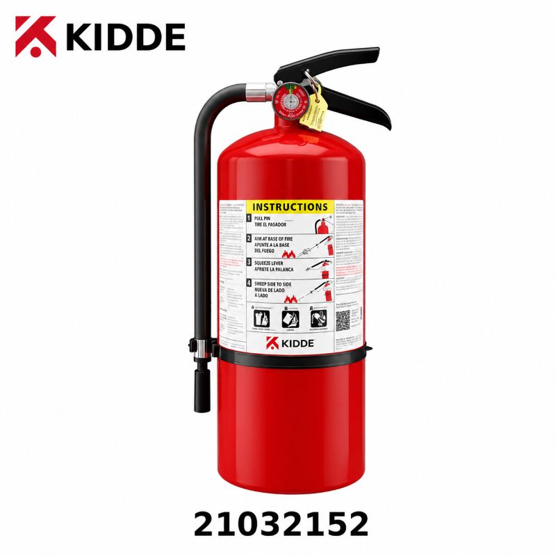 Kidde 21032152 20 lb ABC Fire Extinguisher – 6A:80B:C Rated with Wall Hanger