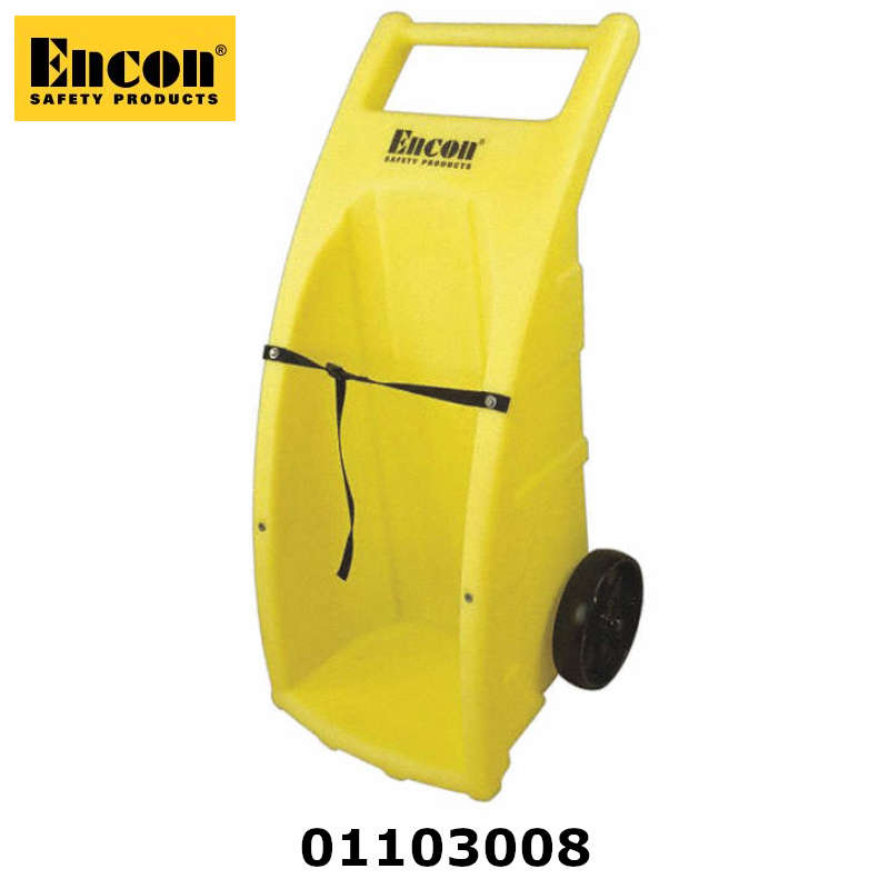 Encon 01103008 transport cart for tank eyewash stations