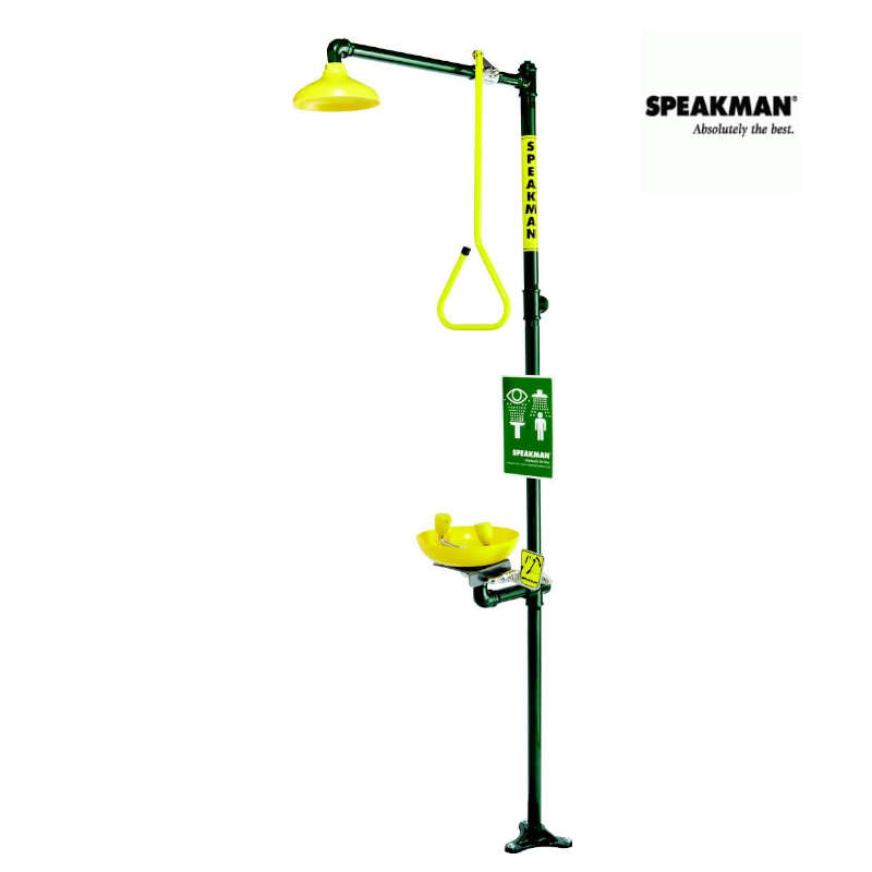 Speakman SE-695 Combination Emergency Shower With SE-495 Eye/Face Wash