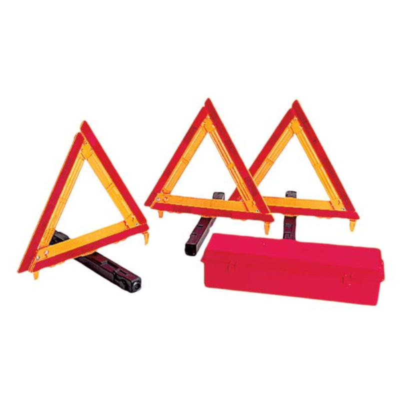 Reflective Triangle Warning Kit - 3 Reflective Triangle for Road Hazard and Vehicle Breakdowns