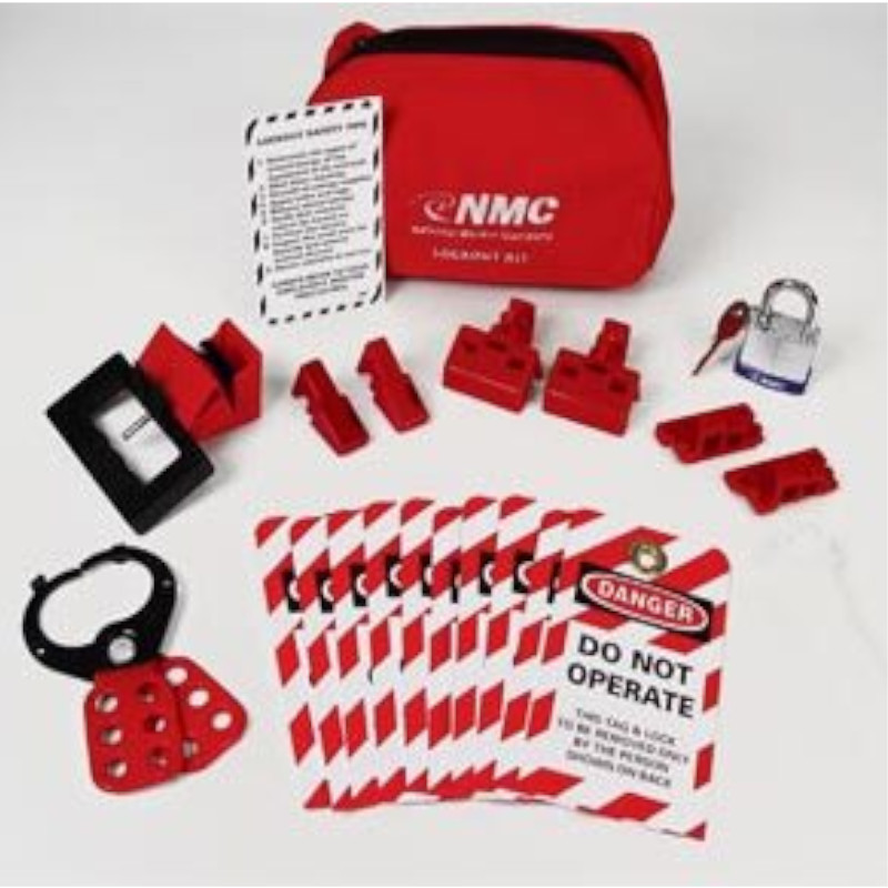 Deluxe Electrical Lockout Pouch Kit BLOK7
