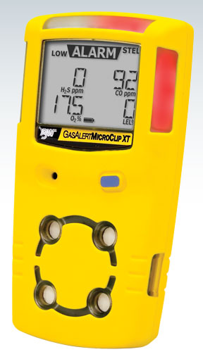 Multiple detector gas GasAlertMicroClip - Measurement and control -  Multiple detector gas