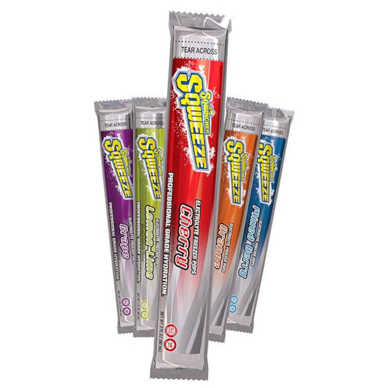 Sqwincher Freezer Pops, Sqwincher Sqweeze Electrolyte