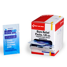 Burn Relief Gel Packets 3.5 Gram, 25 per box - G469