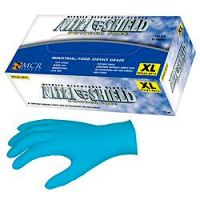 Disposable Nitrishield 4 Mil Powder Free Latex Free Textured Industrial Grade Glove