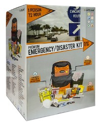 Premium One Person Disaster Kit, 72 hour Emergency Kit - 4047