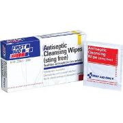 Sting Free Antiseptic Cleansing Wipes