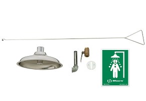 Haws 8163 AXION MRS Concealed Ceiling Supply Emergency Drench Shower