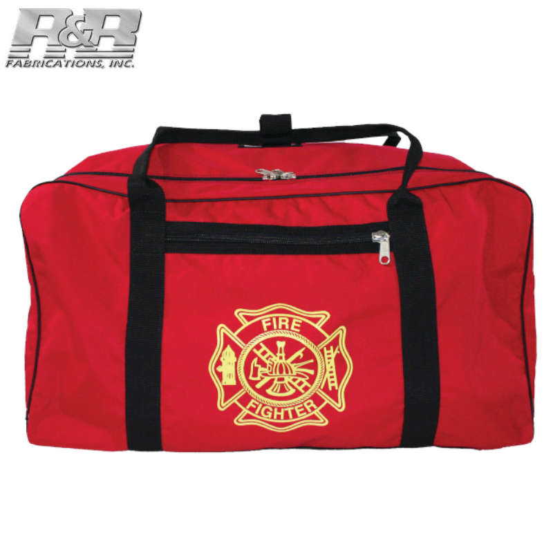 R&B 200MC XXX Supersized Super Turn Out Gear Bag Red W/Maltese Cross-