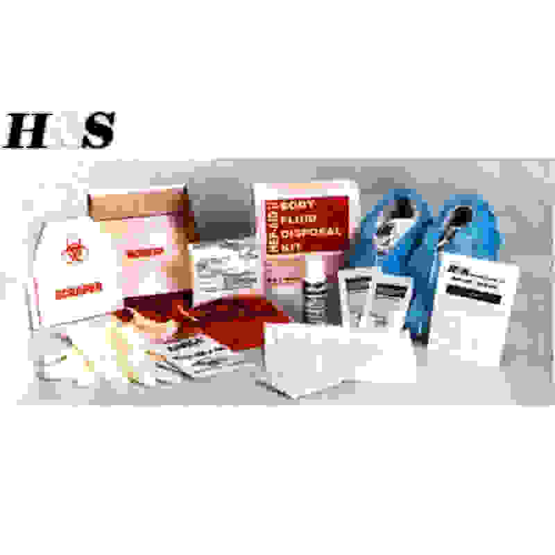 Hep-Aid ll Body Fluid Disposal Kit - HBV-129, Case of 12