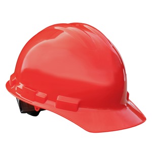 Radians, Case of 20, GHR6-Red Granite Cap Style 6 Point Ratchet Suspension Hard Hat