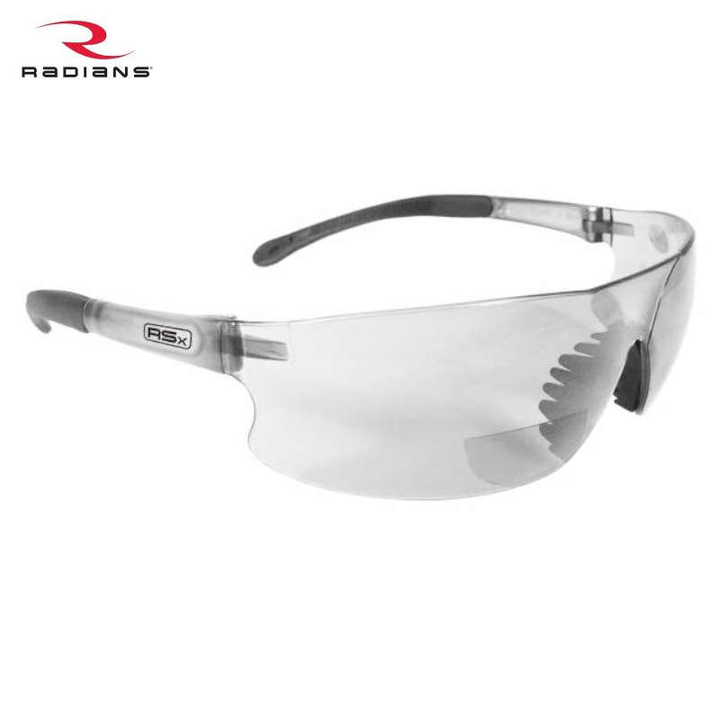 Radians Rad-Sequel Safety Glasses, Clear Frame/Clear AF Lens - Case of 300