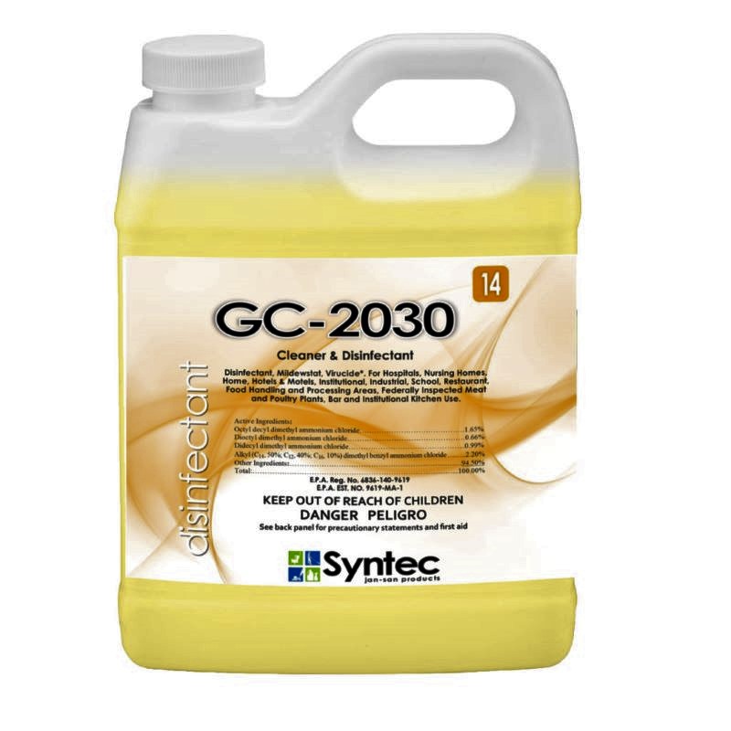 Synthetic Labs Disinfectant GC2030 - Four 1 Gallon Bottles Per Case