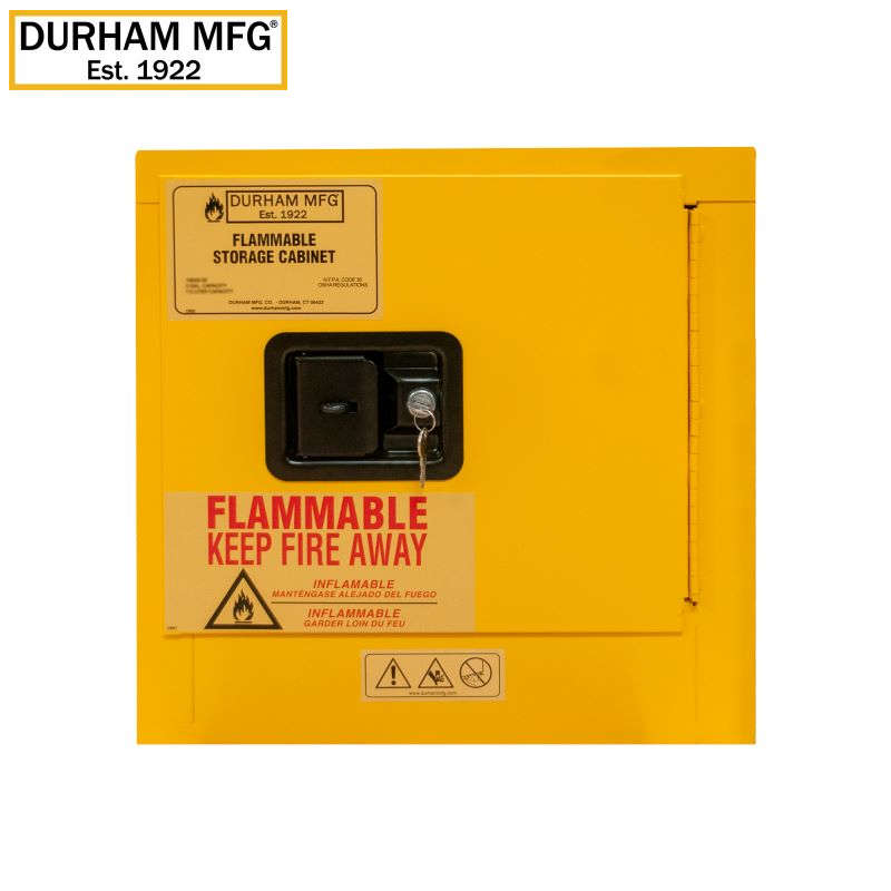 Durham 1002M-50 Manual 2 Gallon Flammable Storage Cabinet