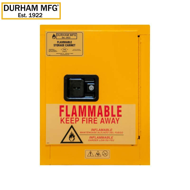 Durham 1004M-50 Manual 4 Gallon Flammable Storage Cabinet