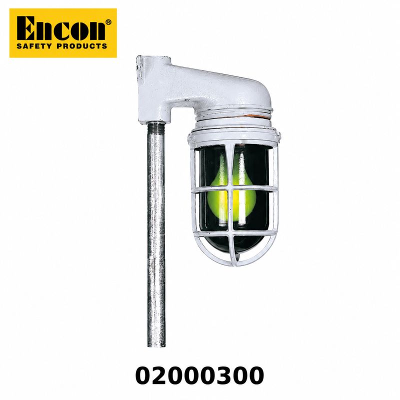 Encon 02000300 green area light kit for emergency shower and eyewash stations