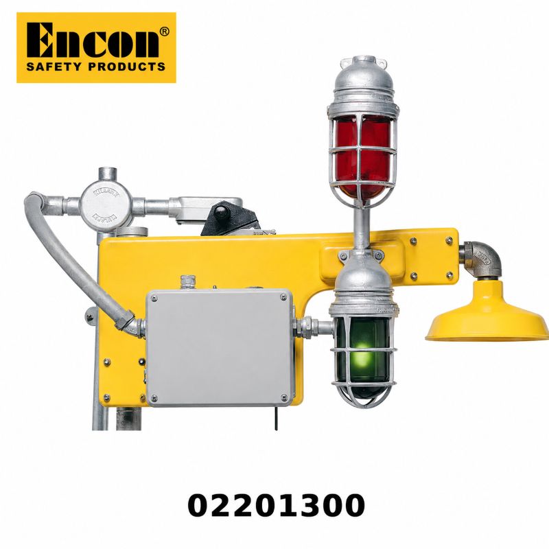 Encon 02201300 MAP switch activated alarm light and green area light system