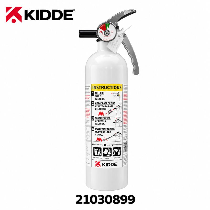 Kidde 21030899 MAR110 Mariner 110 2.5 lb ABC marine fire extinguisher with strap bracket