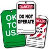 Accuform Danger & Caution Tags