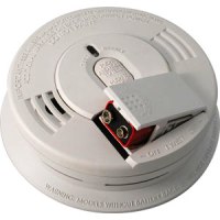 Kidde Wire-In Ionization Smoke Alarm W/ Up Front Battery Door #21006376