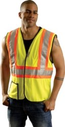 OccuNomix ANSI Class 2 Two Tone Mesh Vest - LUX-SSCOOL2