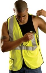 OccuNomix ANSI Class 2 Break-Away Mesh Vest - LUX-SSBRPC