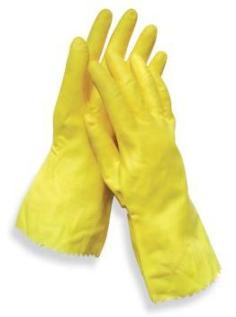 Radnor Unsupported Natural Rubber Latex Gloves With Pattern Grip