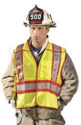 Occunomix Premium Solid Public Safety Vest - Fire Vest, Police Vest, EMS Vest