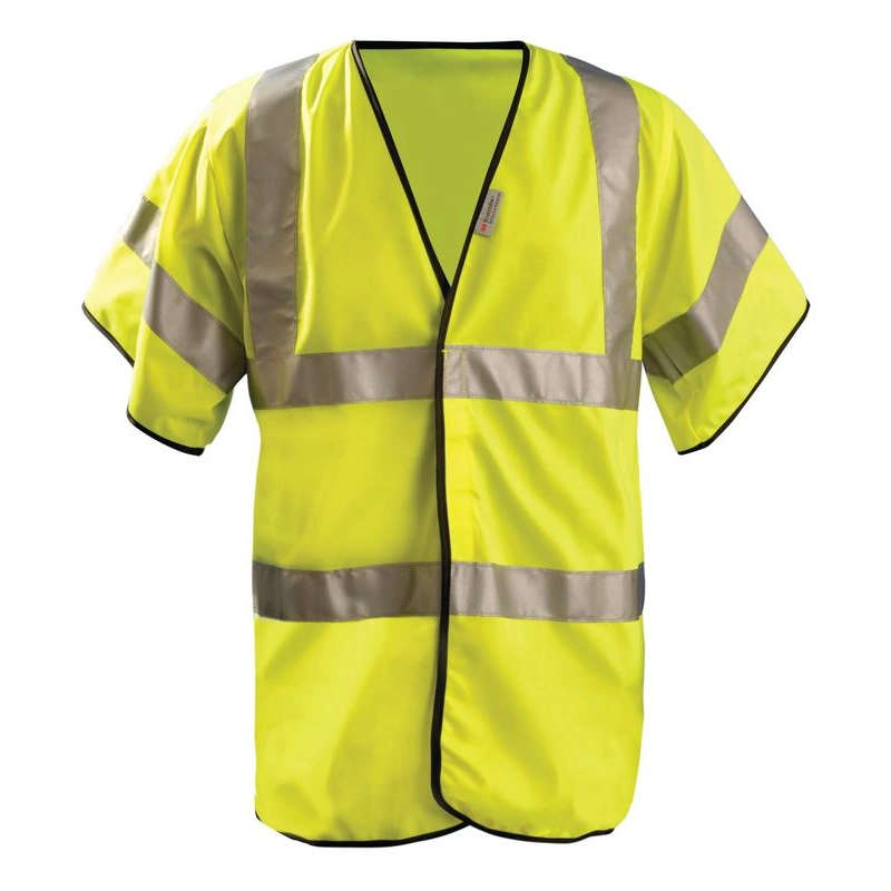 Occunomix Premium Solid Dual Stripe Safety Vest  LUX-HSFULLG