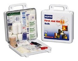 North 50 Person Plastic First Aid Kit For Industry and Manufacturing