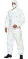 Tyvek Coveralls With Hood, Elastic Wrist & Ankles - Medium Size