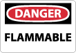 Danger - Flammable Sign