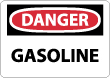 Danger - Gasoline Sign