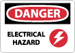 Danger - Electrical Hazard Sign