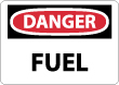 Danger - Fuel Sign