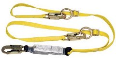 MSA Workman Double Leg, Tie-Back Lanyard