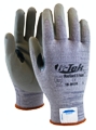 G-Tek® MaxiGard Dyneema® Cut Resistant Glove - Gray MicroFoam Nitrile Palm and Fingertips 19-D470